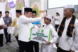 Pemprov Riau Safari Ramadhan di Masjid Besar Al Muttaqin Pangkalan Kerinci