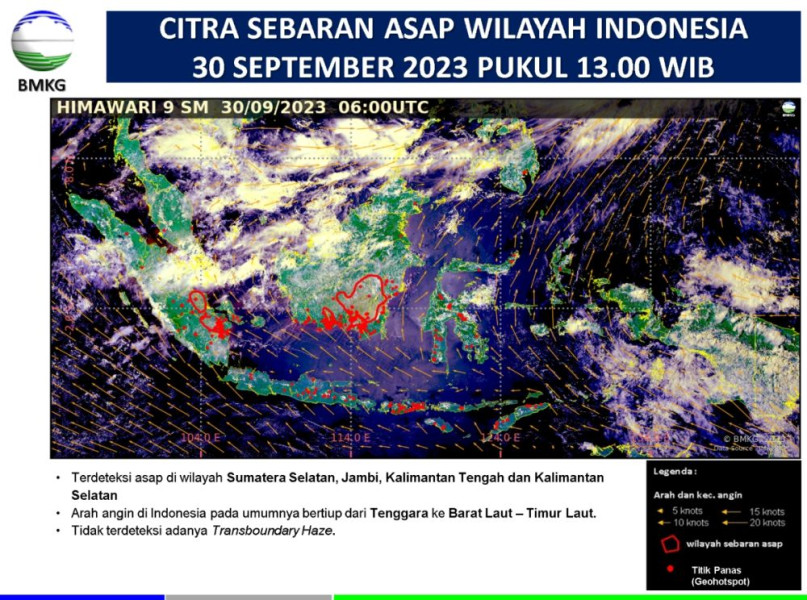 Penjelasan BMKG Soal Penyebab Kabut Asap di Riau