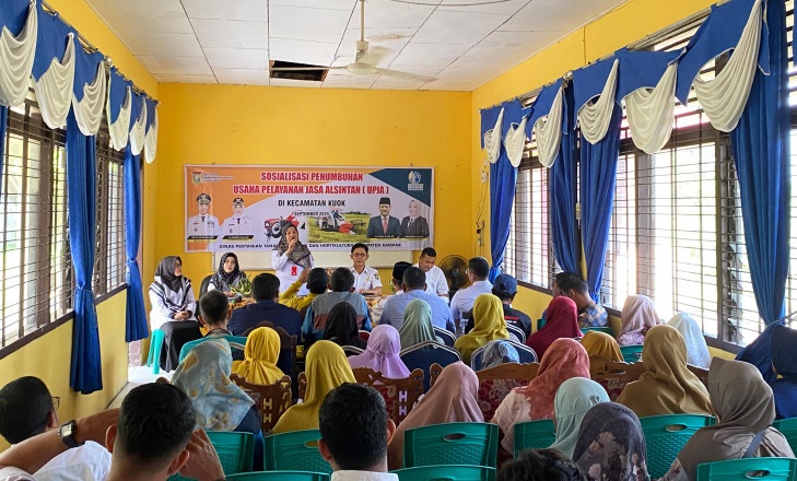 Distan  Kampar Sosialisasi Penumbuhan UPJA