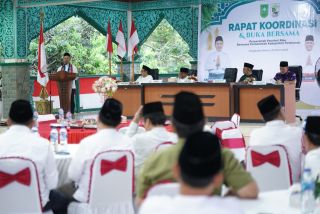 Rakor Bersama Pemkab Pelalawan: Gubernur Riau Fokus pada Sinergi, Infrastruktur