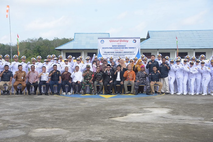 Khairi Hadiri Pelantikan Taruna Angkatan Ke-X Kemaritiman Politeknik Negeri Bengkalis