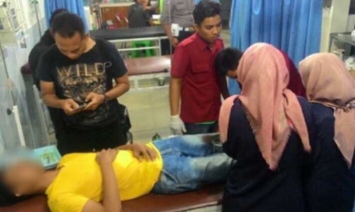 Pembegal Sadis Genta di Stadion Utama Terkapar Ditembak Polisi