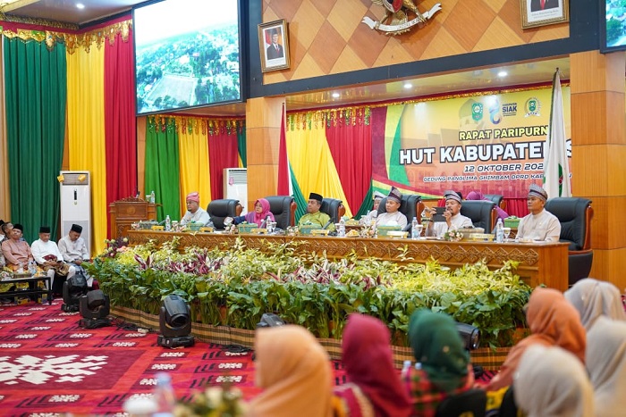 HUT Siak ke-26, Afni Sebut Mewujudkan Misi Daerah dibutuhkan Kolaborasi.