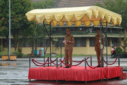 Pimpin Apel Gabungan Paca Lebaran, Bupati Herman Ajak ASN Tingkatkan Integritas dan Loyalitas