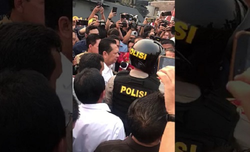 Merasa Sudah penuhi Aspirasi Mahasiswa, Bambang Soesatyo Suruh Mahasiswa Pulang