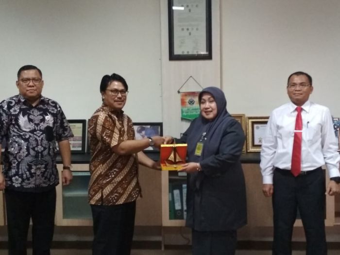 Disambut Rektor, KPPU Indonesia Berkunjung ke Unilak
