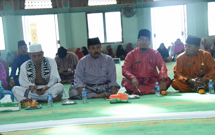 ASN di Bengkalis Ikut Wirid Pengajian Bulanan di Masjid Agung Istiqomah