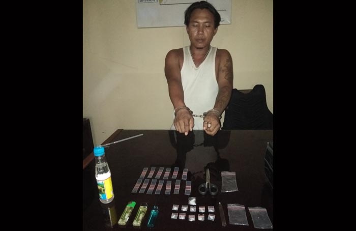 Edarkan Sabu-sabu, Pemuda Asal Palembang Ditangkap Polres Rohil