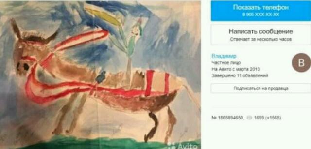 Busyet! Lukisan Kuda Bikinan Bocah 6 Tahun Ini Dijual Rp 31 Miliar, Minat?