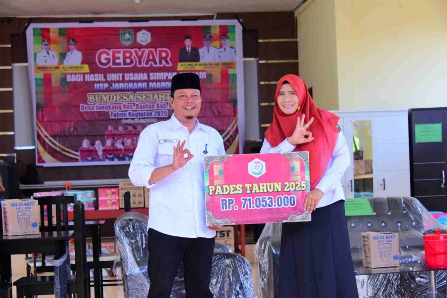 Gelar Gebyar Bagi Hasil Tahunan, BUM-Desa Sejahtera Jangkang Penyumbang PA-Des Peringkat Kedua se-Kabupaten Bengkalis