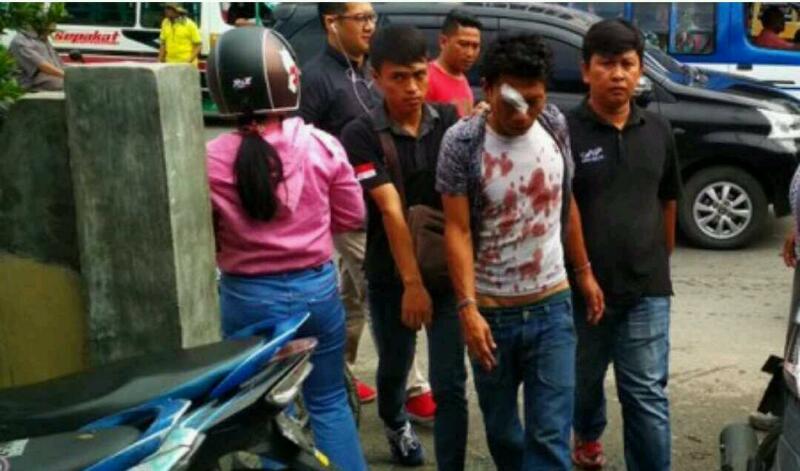 KAPOK... Ketahuan Curi 5 Kg Cabai Rawit, Imran Berdarah-darah Dihajar Pedagang Pasar