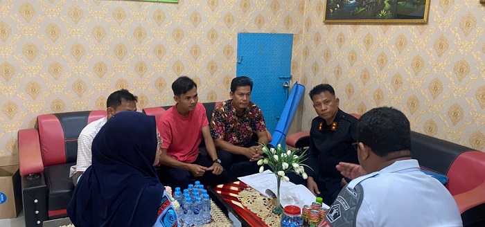 Konsultan Perencanaan PUPR Kuansing Lakukan Koordinasi Dengan Kalapas Kelas IIB Teluk Kuantan