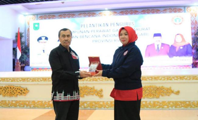 Gubri Hadiri Pelantikan Pengurus HIPGABI Riau 2019-2024
