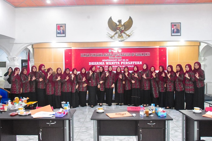 Songsong HUT DWP ke-24, Dharma Wanita Persatuan Gelar Lomba MC