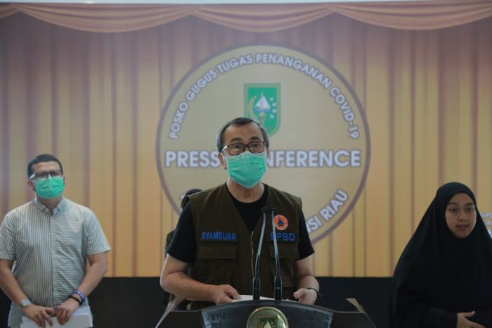Nggak Pakai Lama,  Syamsuar Instruksikan Insentif Tenaga Medis dan Petugas Covid Segera Dibayarkan