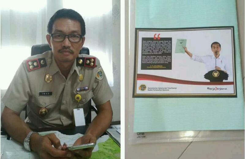 BPN Bantah  Adanya Dugaan Warga Soal Sertifikat Tanah Prona Program Jokowi di Kawasan HGU dan HTI Perusahaan