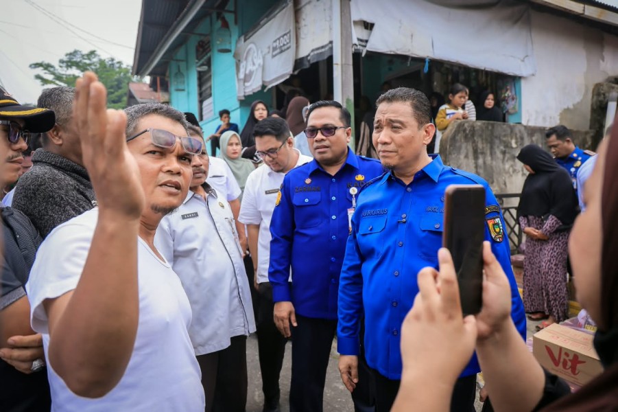 Kehilangan Dokumen dan HP, Pemko Siapkan Bantuan untuk Korban Kebakaran di Lembah Damai