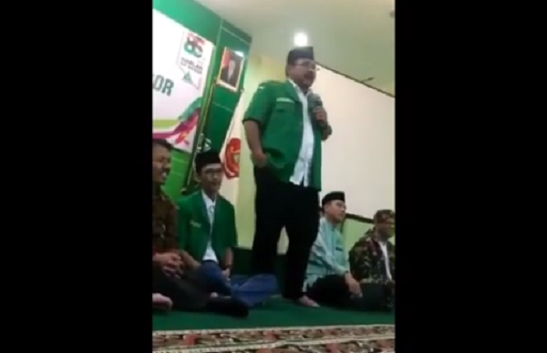 Terlalu! Beredar Video Ketua GP Ansor Sebut Amien Rais Kecil, Nggak Ada Otaknya...