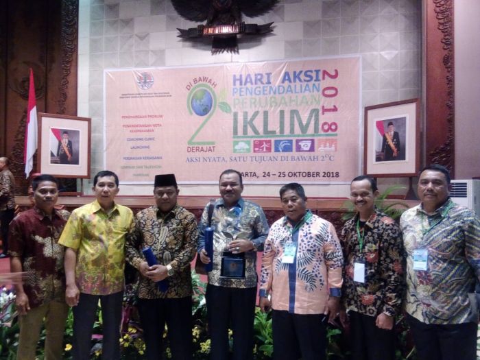Pemkab Rohil Raih Penghargaan 'Proklim' 2018