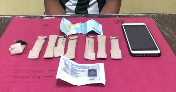 Satresnarkoba Polres Kuansing Bekuk Dua Terduga Pelaku Narkotika Jenis Ganja