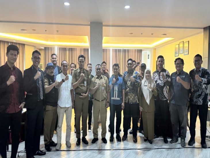 Akselerasi Digitalisasi Desa, Diskominfo Kampar Hadiri Launching SIM-TKD Tambusai