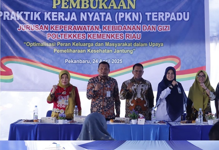 Mahasiswa Poltekkes Riau Diharapkan Mampu Edukasi Penyakit Jantung di Kulim