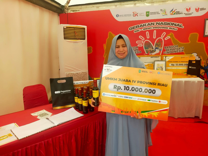 5 UMKM Juara Gernas BBI dan BBWI Riau 2023, BI: Harus Mampu Jadi Role Model
