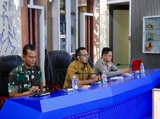 Antisipasi Hadapi Hidrometeorologi, Pemkab Kampar Lakukan Rapat Koordinasi Dengan Instansi Terkait