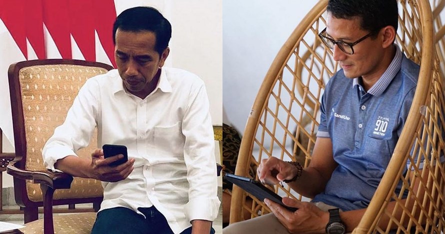 Masa Tenang, Jokowi dan Sandi Pilih Pergi Umrah