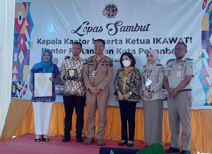 Sertijab,  Kepala BPN Pekanbaru Kini Dijabat Doni Syafrial
