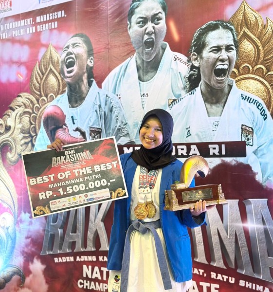Mahasiswa UIR Raih Mendali Emas dan Best of The Best di Piala MENPORA RI