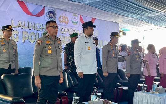 Kapolda Riau Resmikan SPPG dan Tinjau Distribusi Makan Bergizi Gratis di Inhu