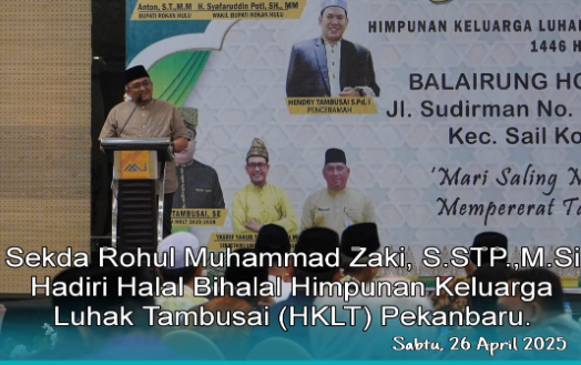 HKLT Pekanbaru Gelar Halal Bihalal dan Pelantikan Pengurus Baru Periode 2025-2028