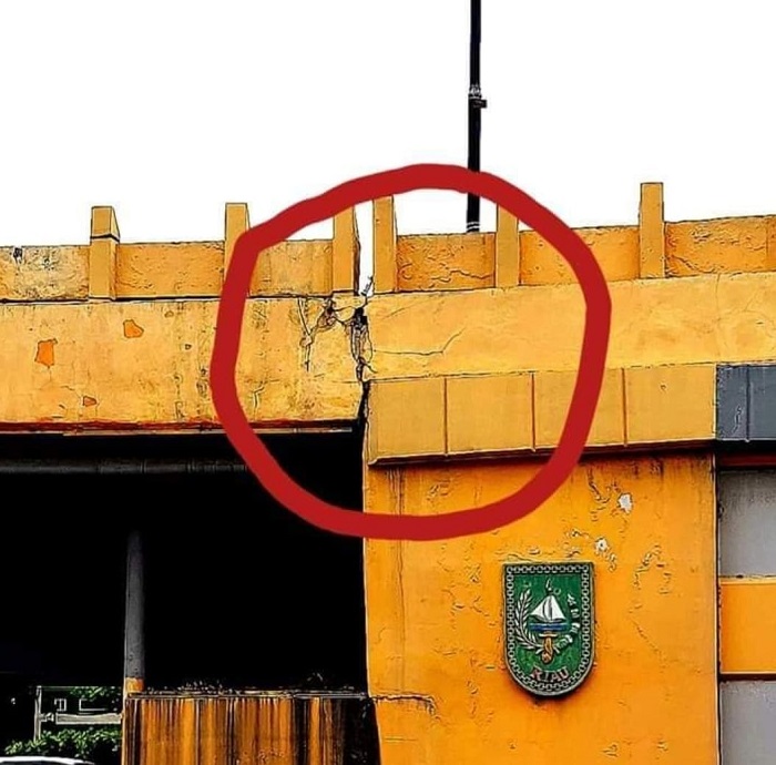 Dikabarkan Rusak, Begini Penjelasan Dinas PUPR PKPP Riau Terkait Kondisi Flyover Harapan Raya