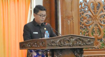 Pj. Sekda Sampai Jawaban Pemerintah  atas Pandangan Fraksi DPRD Terkait Pertanggungjawaban  Pelaksanaan APBD  2024