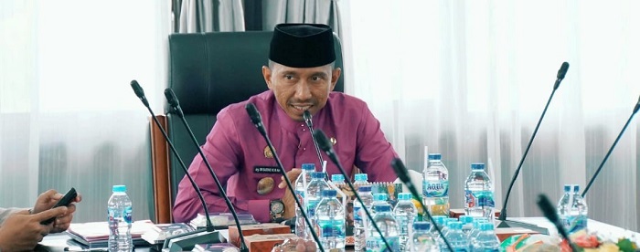 Pjs Bupati Kuansing Gelar Rapat Koordinasi Tindak Lanjut terkait dengan APK Pilkada Serentak tahun 2024