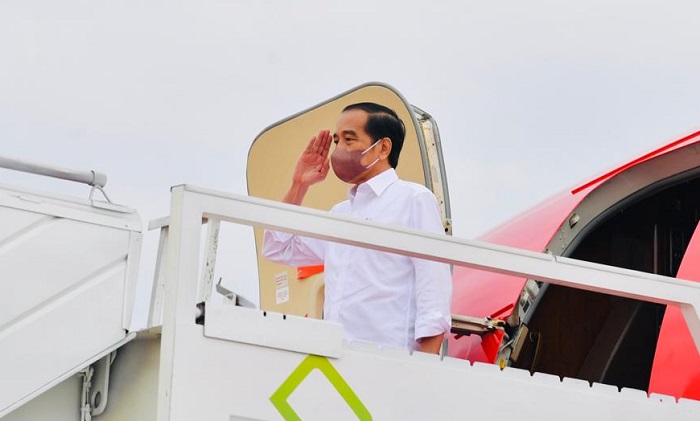 Didampingi Menko Luhut Pandjaitan, Presiden Jokowi Tinjau Sejumlah Infrastruktur di Sumatera Utara