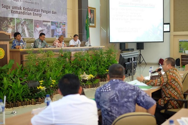 Bupati Irwan Pembicara Seminar Semiloka Sagu Nasional di Bogor