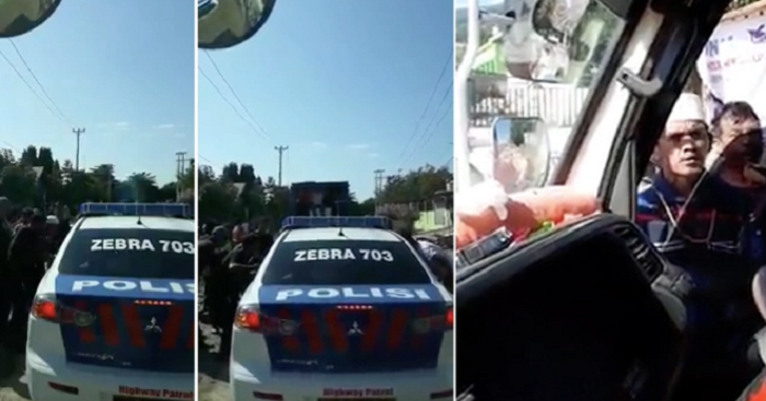 OH TUHAN...Kelaparan, Warga Hadang Mobil Polisi, Bantuan Gempa Dijarah, Ini Videonya
