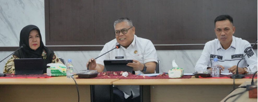 Keterbukaan Informasi Publik Jadi Perhatian, Dinas Kominfoss Kuansing Ikuti Monitoring dan Evaluasi 2026