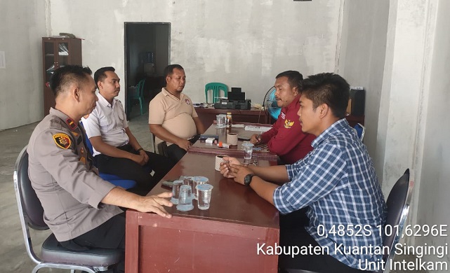 Sukseskan Pemilu 2024 Polsek Benai Koordinasi Ke Kantor Panwaslu