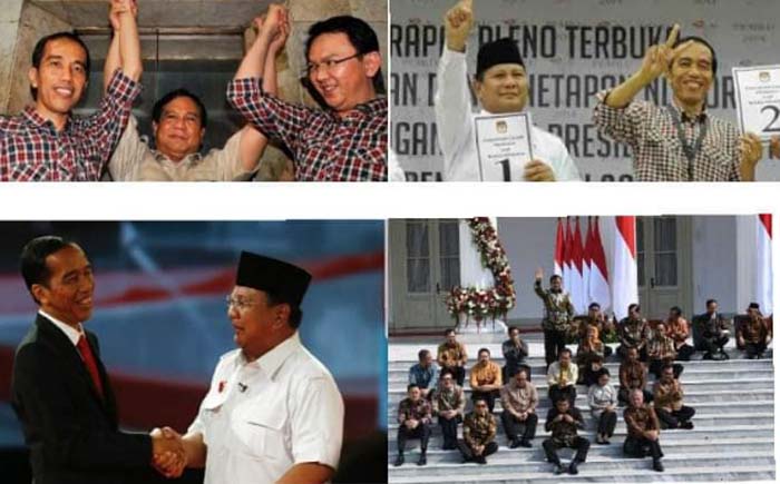 Sebut Alur Kehidupan Itu Misteri, Gede Pasek Cerita Kisah Jokowi-Prabowo: Bersatu, Bertarung dan Kini Bersatu Lagi