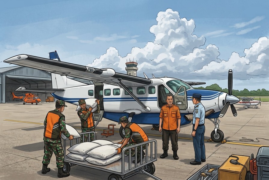 Ada Peluang Pertumbuhan Awan, Riau Bersiap Semai Garam untuk OMC Tekan Karhutla