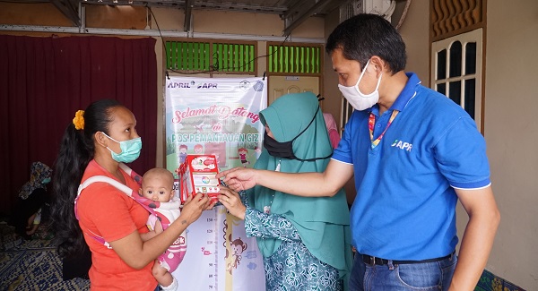 Ikut Berperan Tanggulangi Angka Stunting, RAPP-APR Luncurkan Pos Pemantauan Gizi