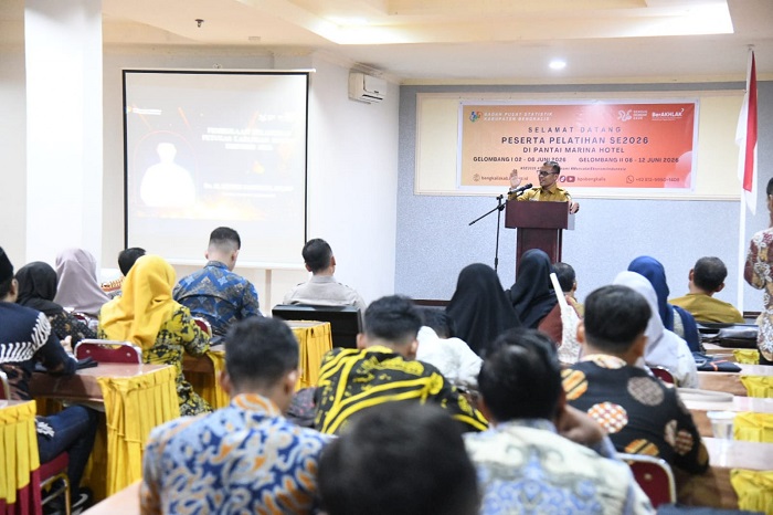 Akurasi Data, Petugas Sensus Ekonomi Bengkalis Diberi Pelatihan