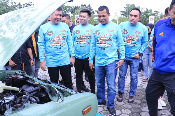 Pj Wali Kota Pekanbaru Buka Gathering Nasional ICDXC ke-10 di Stadion Rumbai