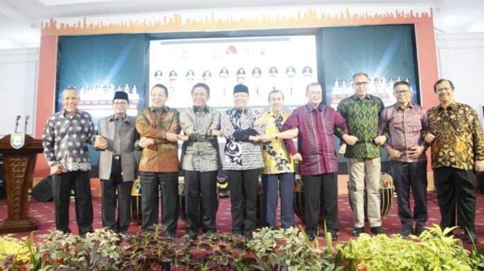 Gubri Hadiri Rakor Gubernur se-Sumatera di Bengkulu