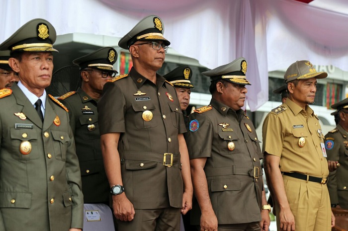 HUT Satpol PP ke-68 Dan Satlinmas ke-56, Pj Bupati Inhil Minta Personel Jaga Netralitas Dalam Pilkada