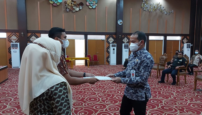 Kemendagri Serahkan 17 Putra Putri Purnapraja  Angkatan 28 pada Pemko Pekanbaru