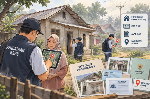 Benahi Data dan Koordinat, Pemprov Riau Siapkan Bank Data BSPS